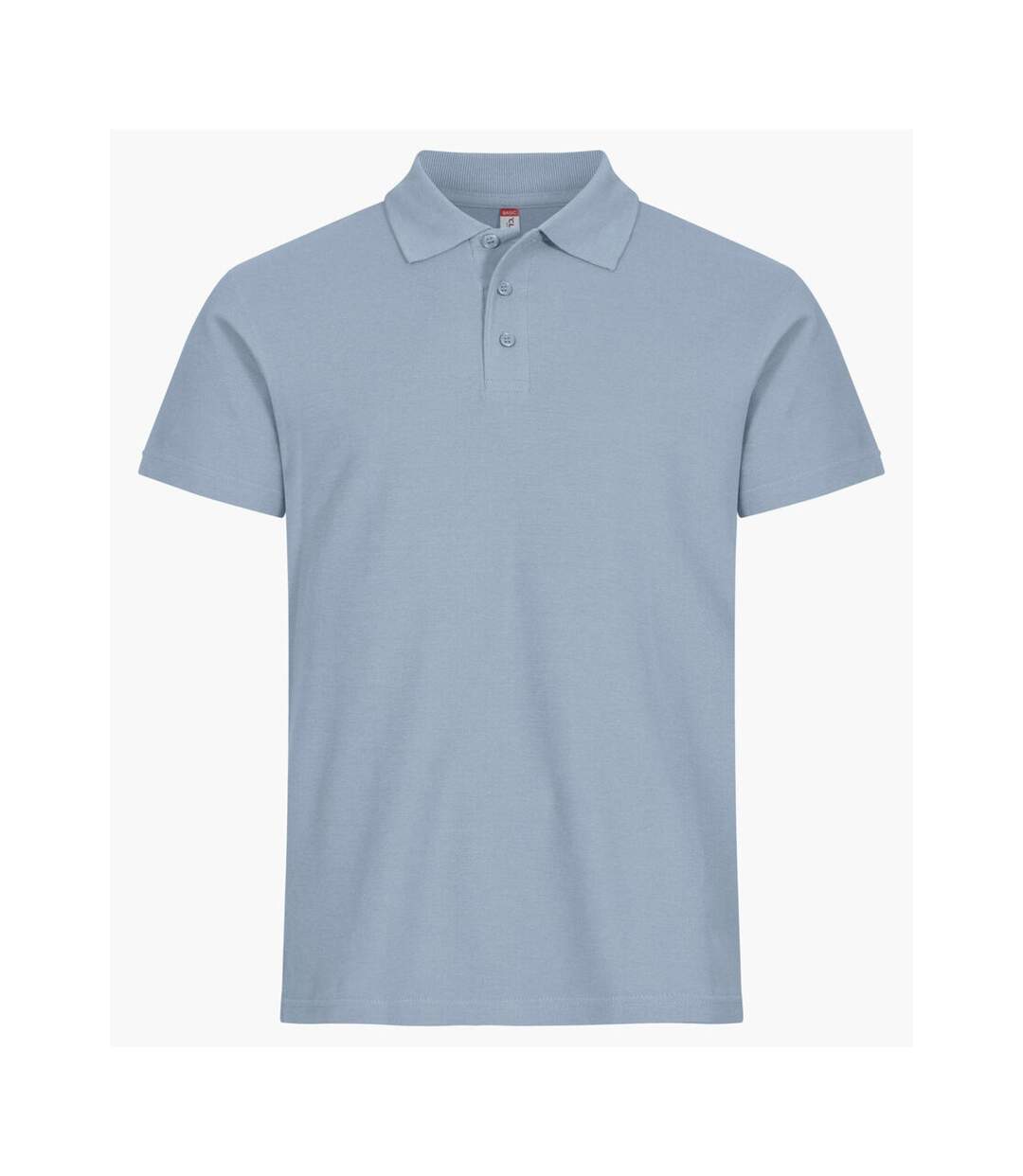 Polo Basic Homme Bleu Clair Clique-2