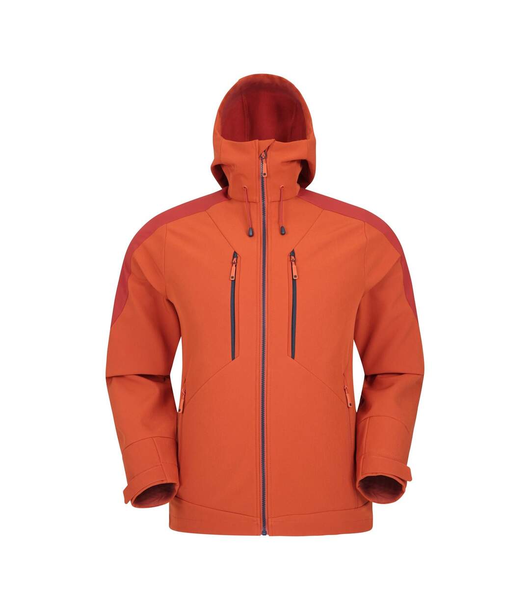 Veste softshell radius homme orange Mountain Warehouse-1