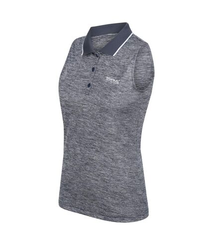 Regatta Womens/Ladies Tima II Sleeveless Polo Shirt (Navy) - UTRG6845