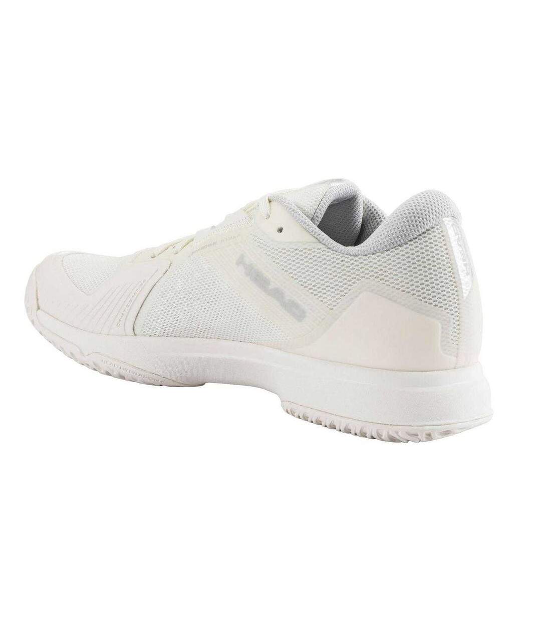 Womens/ladies Sprint Team 4.0 Padel Shoes Chalk White Light Grey Head-2