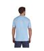 T-shirt Motif/style Taureau Tailladé Homme Bleu Ciel Raging Bull-3