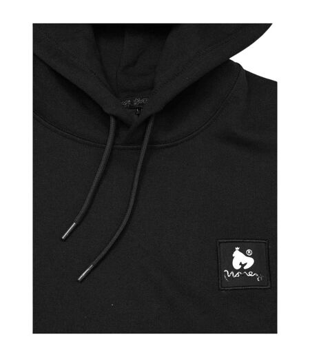 Sweat À Capuche Motif/style Écusson Combo Homme Noir Money
