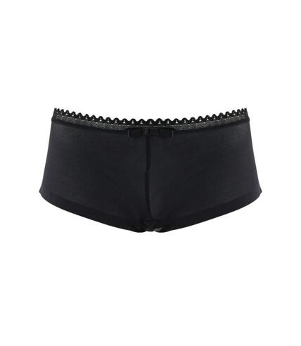 LOU Shorty Femme Microfibre OXYGENE Noir