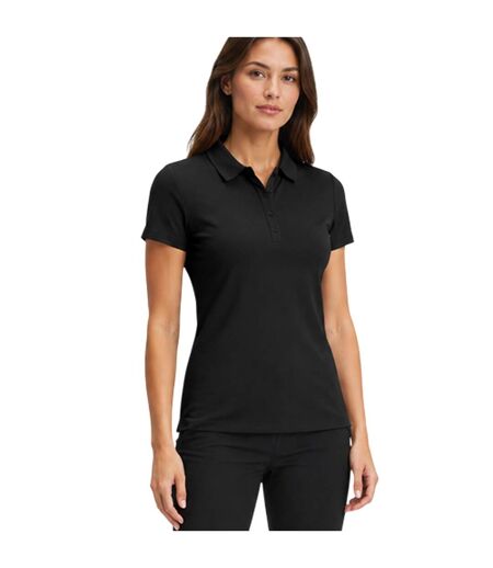Polo Manches Courtes Femme Noir Callaway