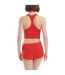 Haut Court Femme Rouge Adidas-2