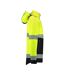Veste Softshell Motif Bloc De Couleurs Homme Jaune Fluo Rimeck-4