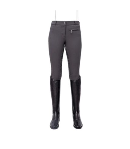 Coldstream Womens/Ladies Kilham Competition Breeches (Charcoal Grey) - UTBZ3508