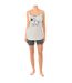 Women's summer pajamas 100% cotton KL45200 Tank top and shorts, Spring summer pajamas, Women's short pajamas-1