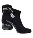 6 Pack Mens Bamboo Ankle Grip Socks | Reinforced Heel & Toe Soft Non Slip Socks-3