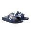 Claquettes Motif/style Logo Homme Bleu Foncé Boss-1