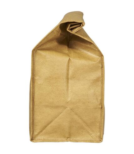Bullet Paper Cooler Bag (Brown) (One Size) - UTPF2116
