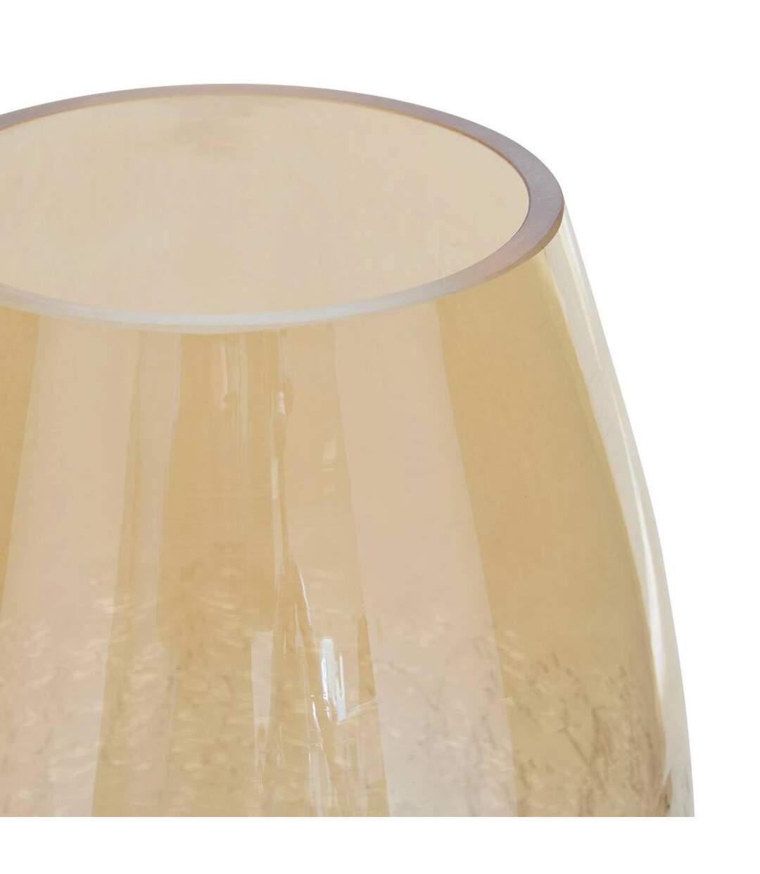 Vase en Verre Craquelé Alexis 25cm Transparent-2
