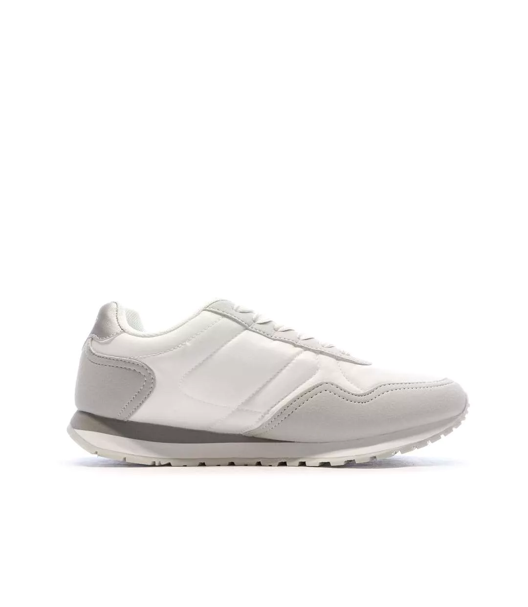 Baskets blanches/grises femme us polo assn fs1-2