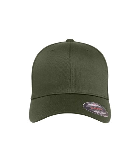 Casquette De Baseball Tout-petit Olive Flexfit