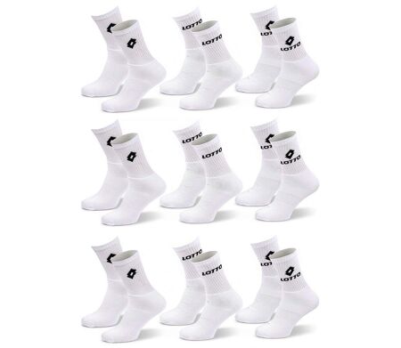 Chaussettes SPORT LOTTO CREW - Pack de 9 Paires
