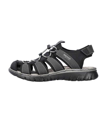 Sandales Homme Noir Rieker