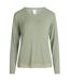 T-shirt Manches Longues Mayla Femme Vert Sauge Pâle CCDK Copenhagen-2