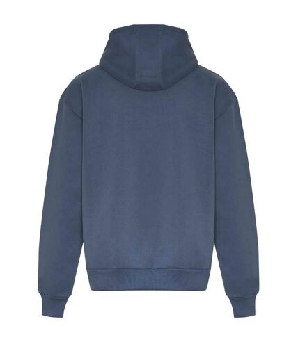 Sweat à capuche signature adulte bleu ardoise Awdis