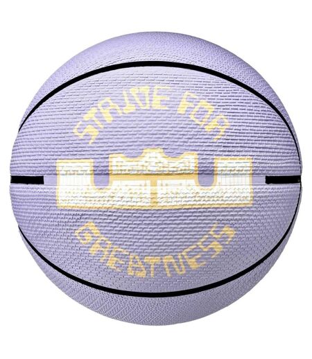 Ballon De Basket Motif/style Signature Lebron James Taille 7 Violet Nike