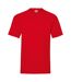 Fruit Of The Loom Mens Valueweight Short Sleeve T-Shirt (Red)