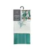 Lot de 2 Torchons Nid d'Abeille Brodé Botanique 50x70cm Vert-3