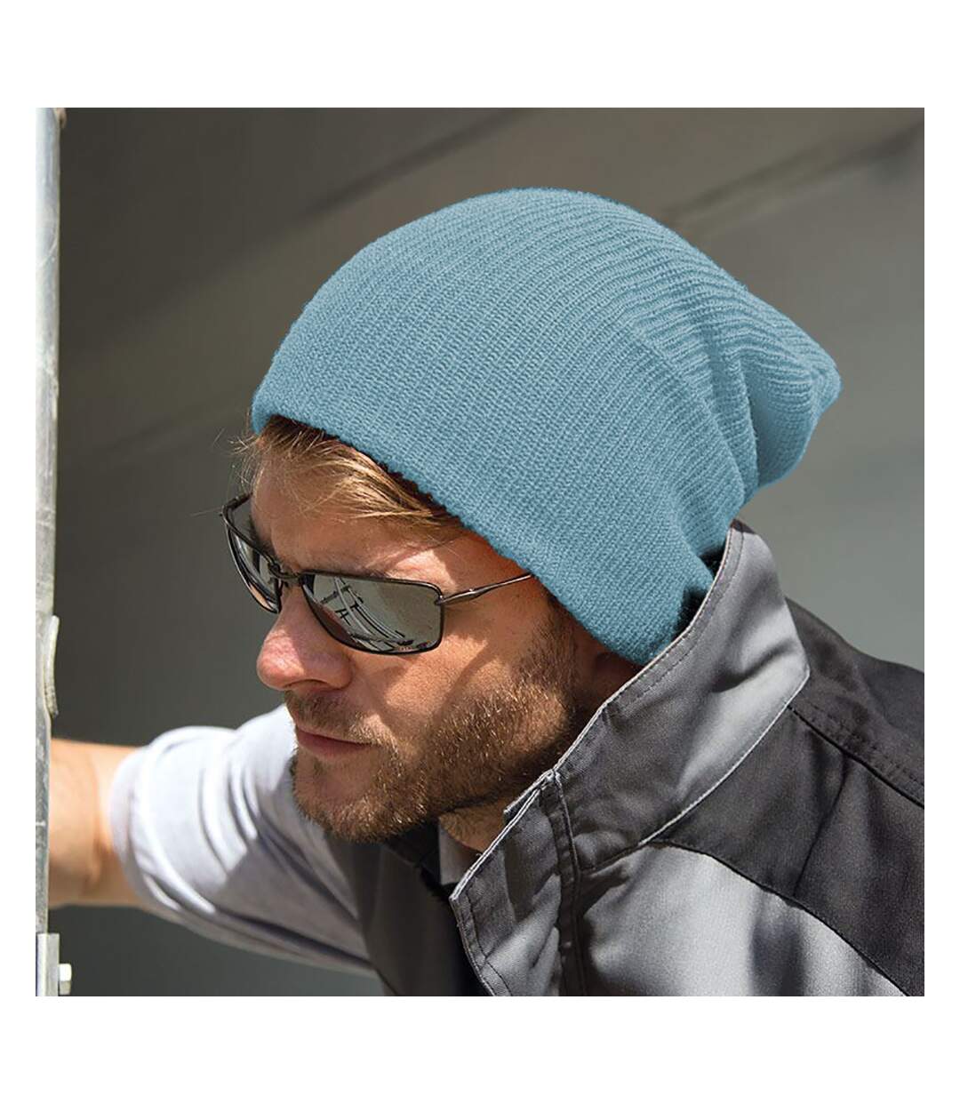 Result Winter Essentials Core Softex Beanie Hat (Sky) - UTRW5165