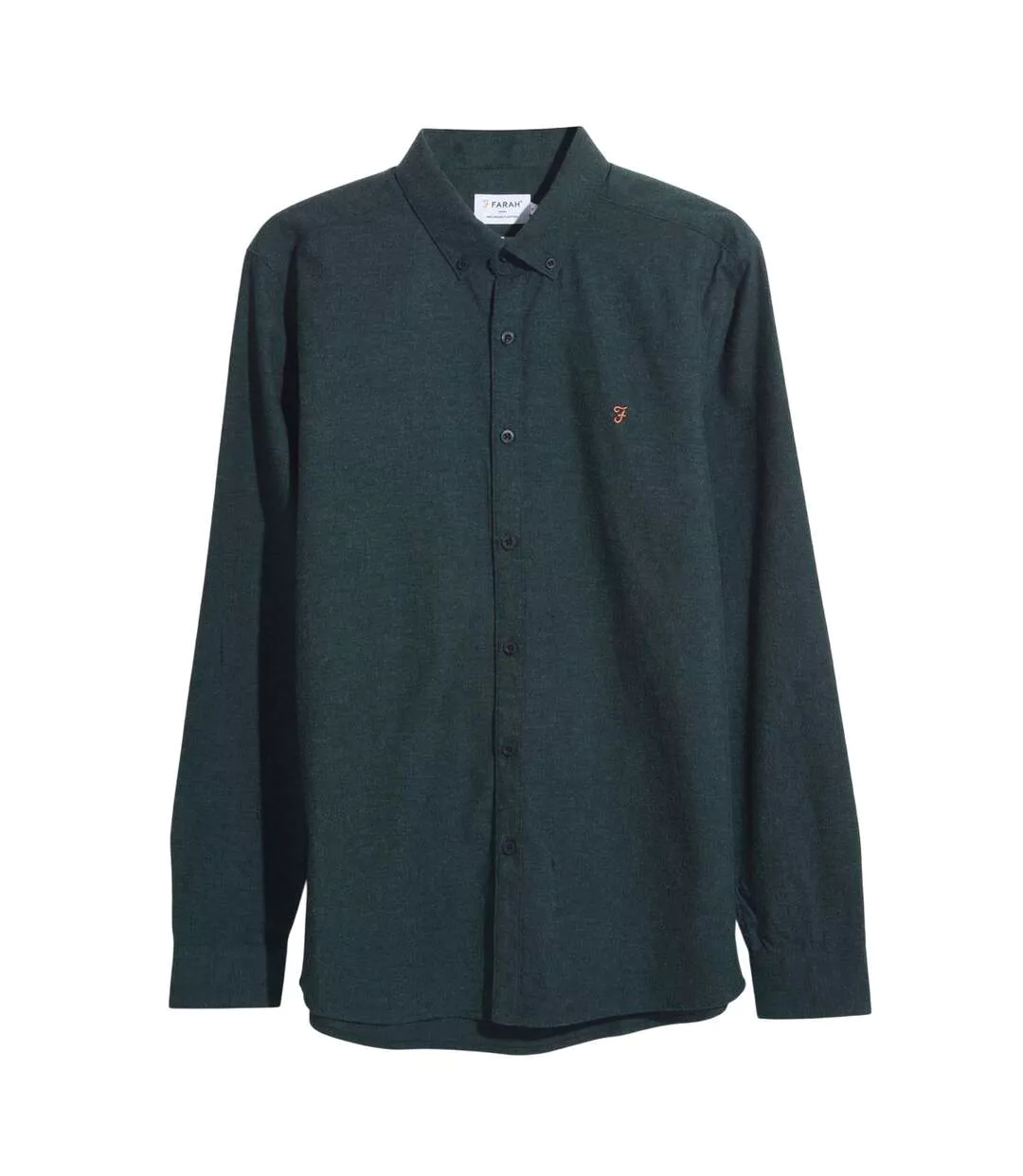 Chemise Manches Longues Steen Homme Vert Forêt Farah-1