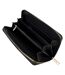 Ladies Faux Leather Wallet Large Textured Purse with Metal Detail Organiser-4