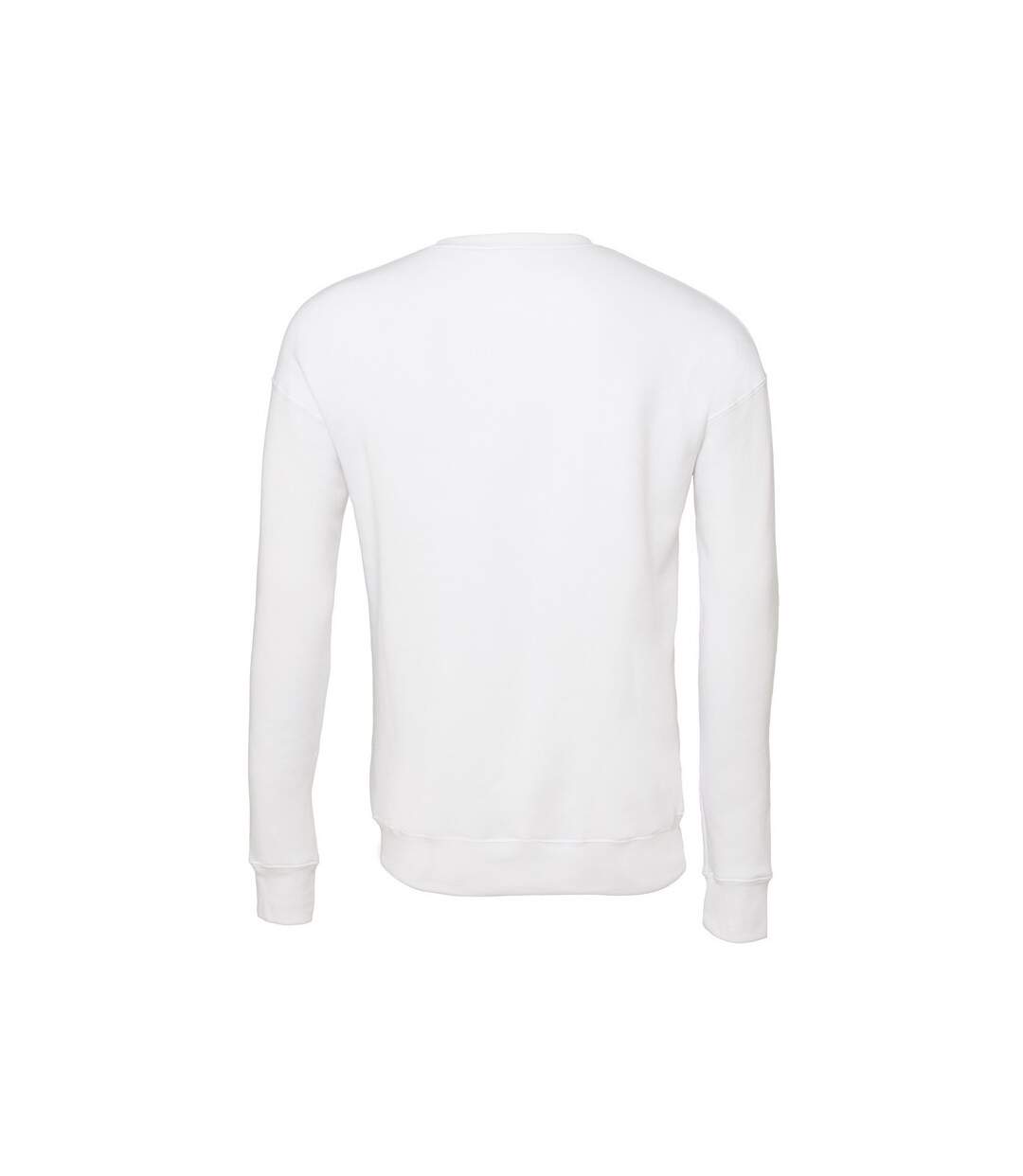 Sweat classic adulte blanc Bella + Canvas-2