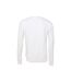 Sweat classic adulte blanc Bella + Canvas-2