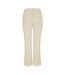 Bas De Pyjama Motif/style Côtelé Femme Beige Pâle Noisy May-2