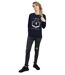 Disney - Sweat MALEFICENT RUN THIS CASTLE - Femme (Bleu marine) - UTBI12329-4