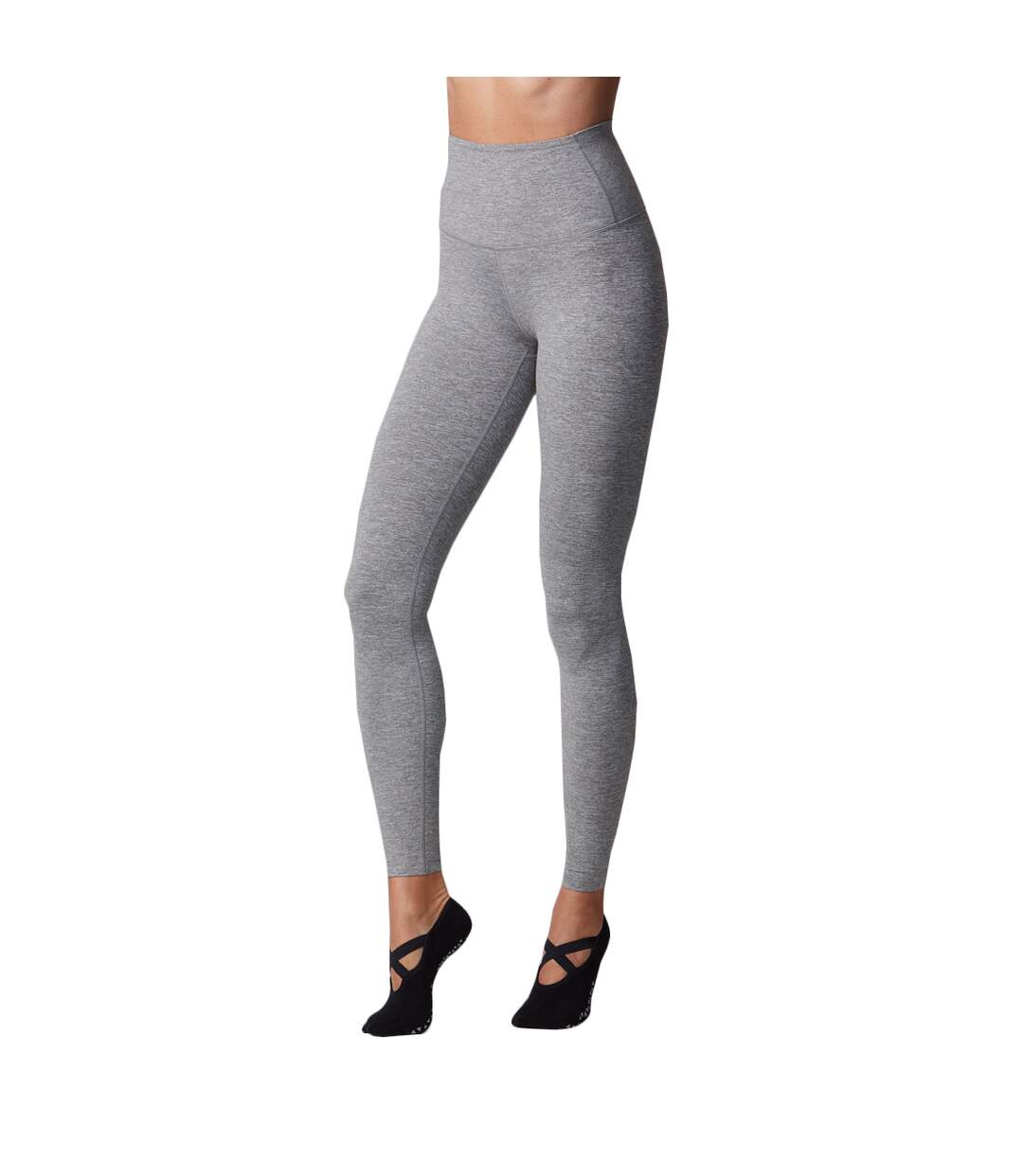 Legging femme gris Tavi Noir-1