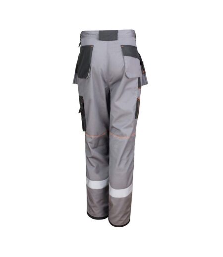 Pantalon X-over Adulte Gris Noir WORK-GUARD By Result