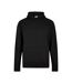 Unisex Adult Superwash 60°c Regular Hoodie Black Kustom Kit-1