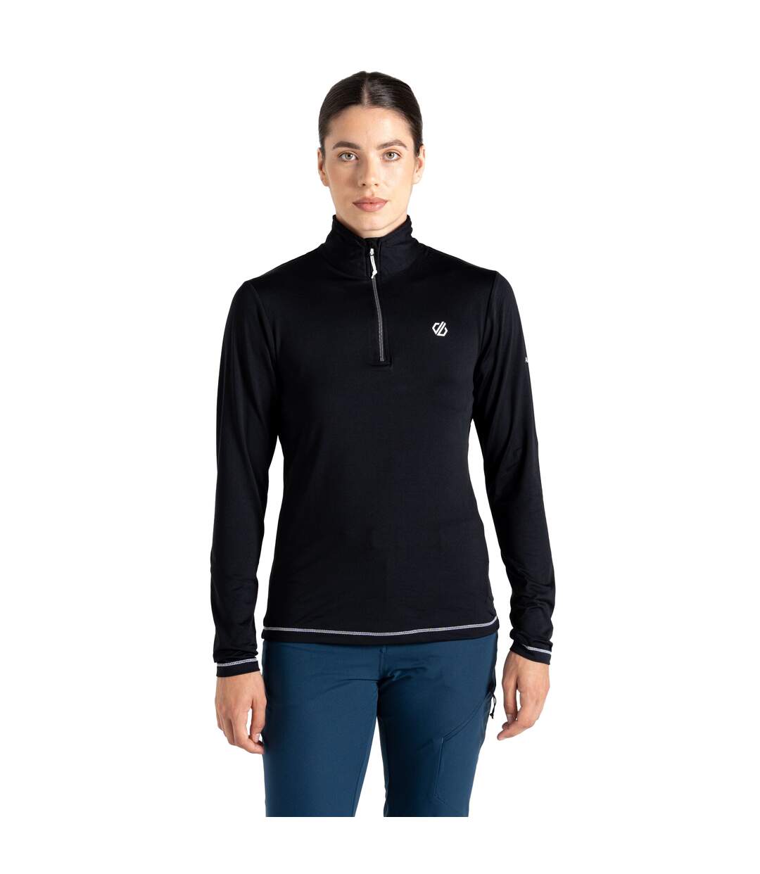 Womens/ladies Lowline Ii Midlayer Black Dare 2B-4