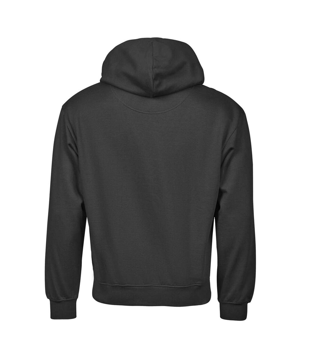 Mens Urban Heavy Loose Fit Hoodie Black Tee Jays-2