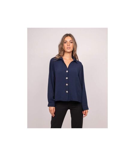 Chemise fluide boutons dorés OLESIA - Dona X Lisa