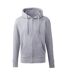 Unisex Adult Organic Hoodie Grey Marl Anthem-1
