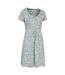 Robe Patineuse Motif/style Floral Essentials Lora Femme Vert Pâle Mountain Warehouse-3