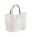 Tote Bag Motif/style Moyen Courtside Taille Unique Blanc Doux Caramel Westford Mill-1
