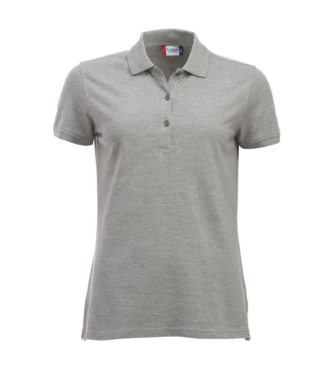 Polo Classic Marion Femme Gris Chiné Clique-2