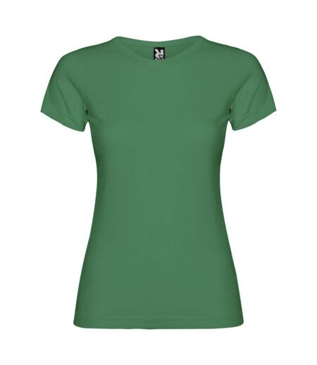 Roly Womens/Ladies Jamaica Short-Sleeved T-Shirt (Kelly Green) - UTPF4312