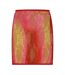 Womens/ladies Floral Pattern Lace Pencil Skirt Red Pink Sinead Gorey-2