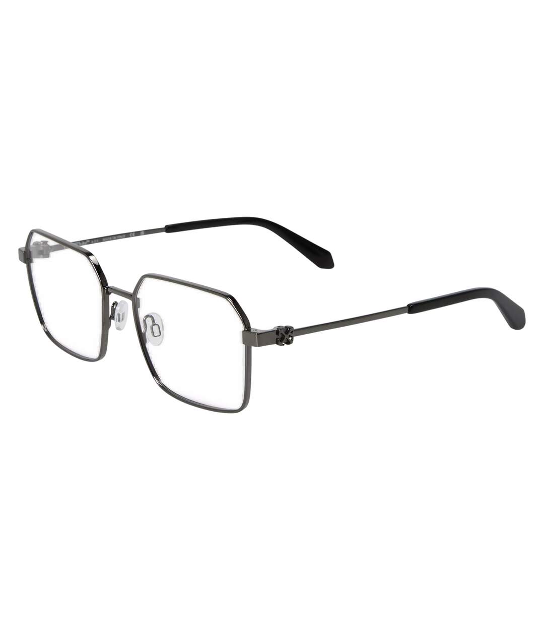 Unisex Adult Style 8q Glasses One Size Gunmetal Off White-1