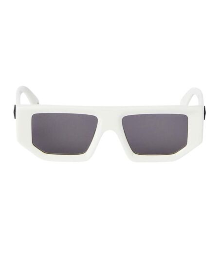 Womens/ladies Vancouver Rectangular Sunglasses One Size  Off White