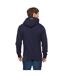Mens Hellmere Hoodie Navy Crosshatch-3