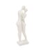 Statuette Déco Couple Rivi 33cm Blanc-1