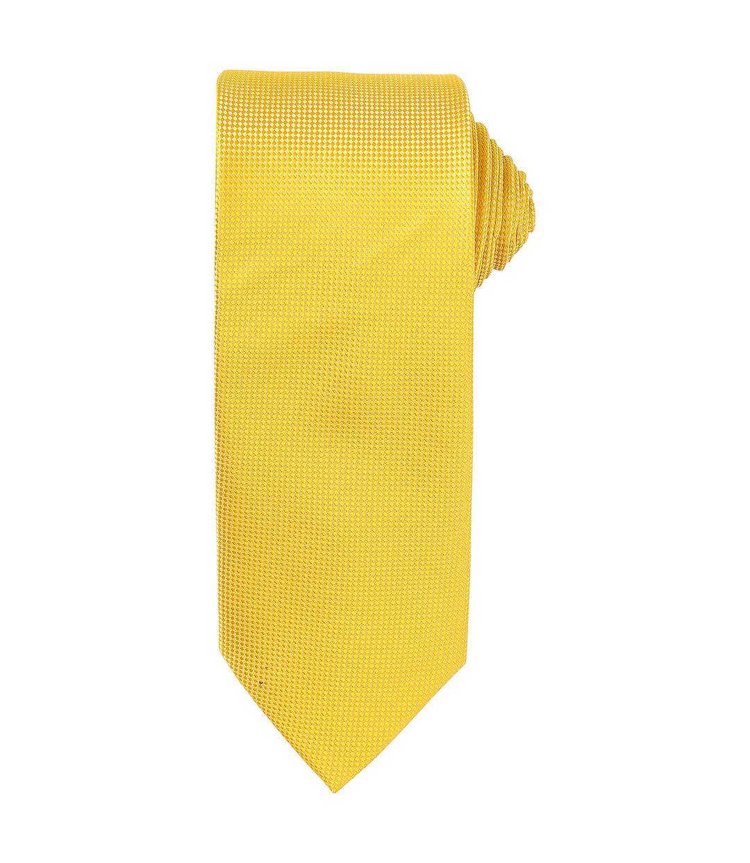 Unisex adult micro waffle tie one size sunflower Premier-1