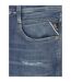 Mens Anbass Cotton Slim Jeans Blue Replay-4